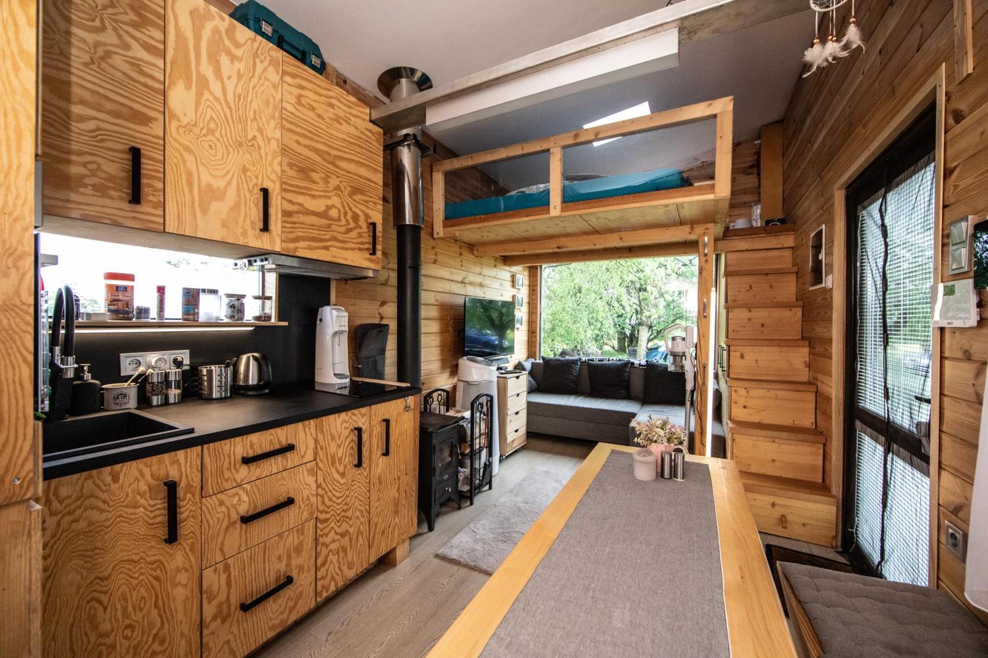Tiny House - Chatka V Rezi U Prahy Husinec  Екстериор снимка